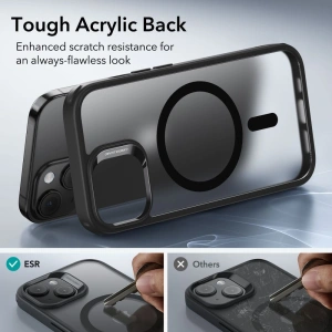 Hurtownia GSM - Etui ESR Classic Hybrid HaloLock Magsafe Apple iPhone 15 Plus / 14 Plus Negru Înghețat - ESR691 - {ean13} - Hurt