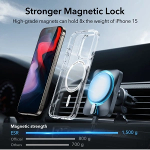 Hurtownia GSM - Etui ESR Classic Hybrid HaloLock Magsafe Apple iPhone 15 Pro Clear - ESR692 - {ean13} - Hurt