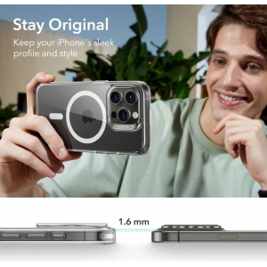 Hurtownia GSM - Etui ESR Classic Hybrid HaloLock Magsafe Apple iPhone 15 Pro Clear - ESR692 - {ean13} - Hurt
