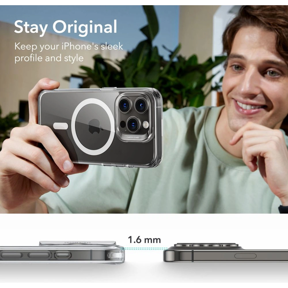 Hurtownia GSM - Case ESR Classic Hybrid HaloLock Magsafe Apple iPhone 15 Pro Clear - ESR692 - {ean13} - Hurt