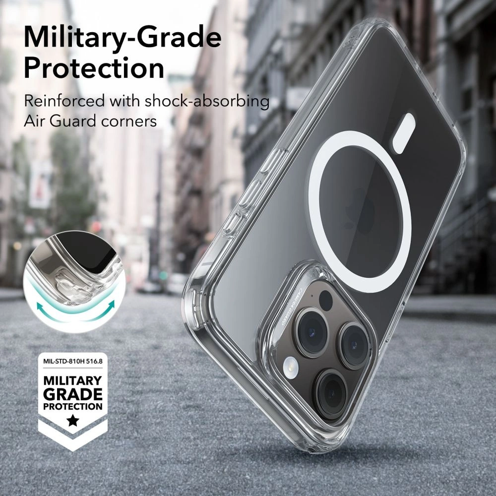 Hurtownia GSM - Case ESR Classic Hybrid HaloLock Magsafe Apple iPhone 15 Pro Clear - ESR692 - {ean13} - Hurt