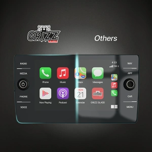 Folia matowa GrizzGlass CarDisplay Protection do Volkswagen Taigo Discover Media