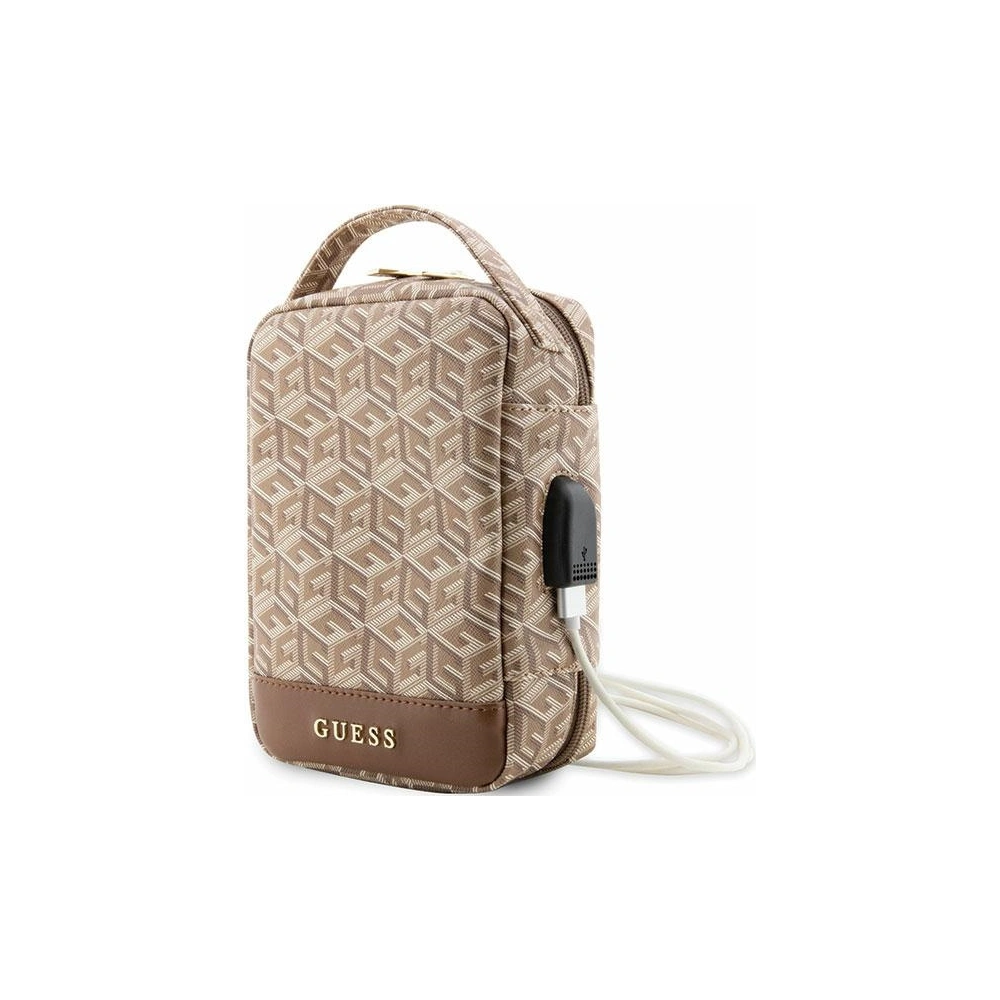 Hurtownia GSM - Torba Guess GUHBHGCFSEW GCube Stripe hnědá/brown - GUE2804 - {ean13} - Hurt