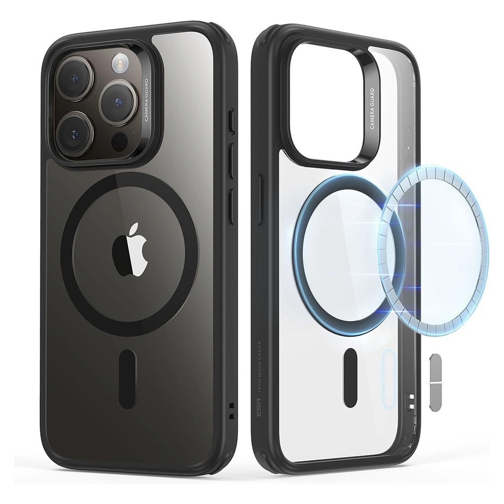 Wholesale ESR Classic Hybrid HaloLock Magsafe Apple iPhone 15 Pro clear/black - ESR693 - {ean13} - Hurt