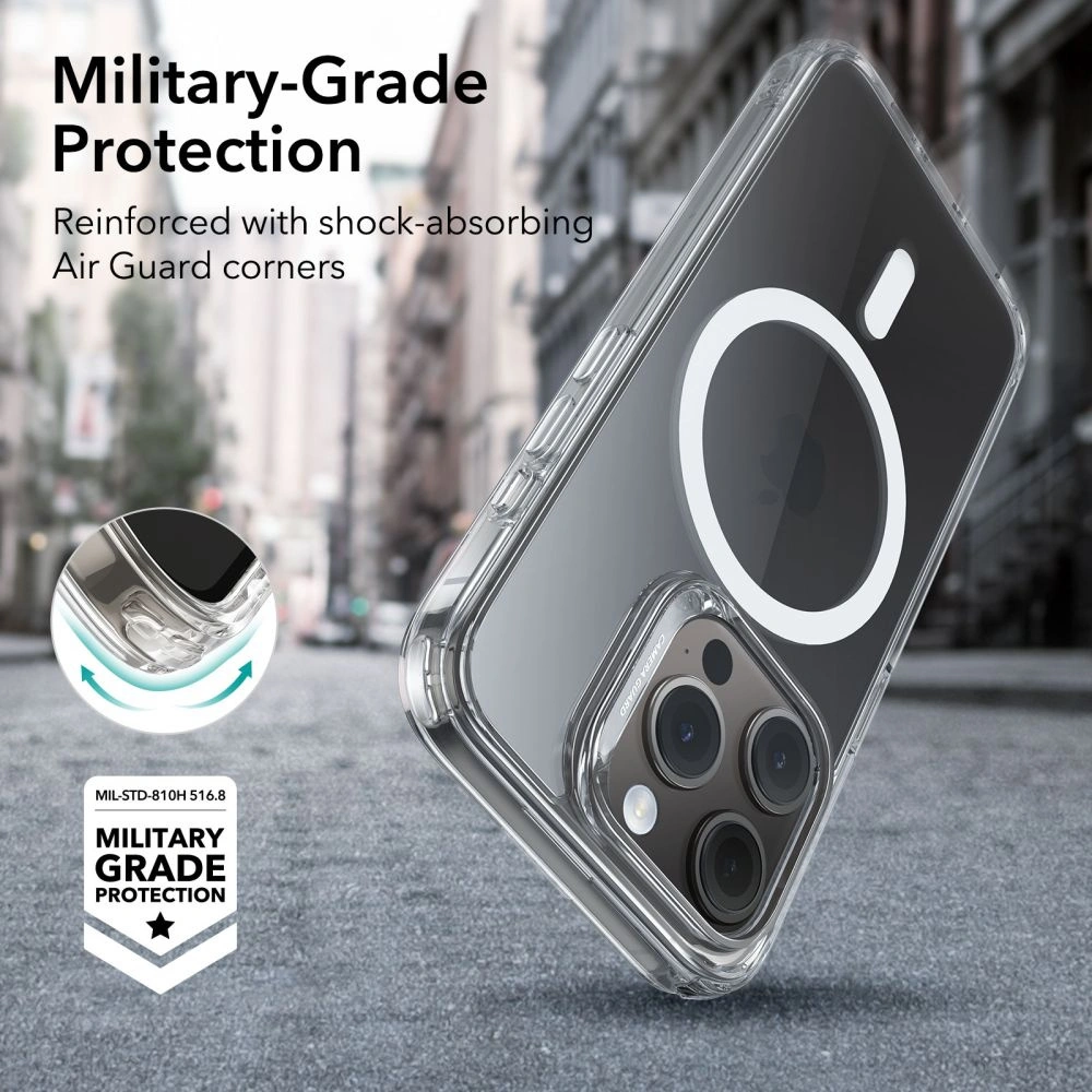 Hurtownia GSM - Etui ESR Classic Hybrid HaloLock Magsafe Apple iPhone 15 Pro Max átlátszó - ESR694 - {ean13} - Hurt