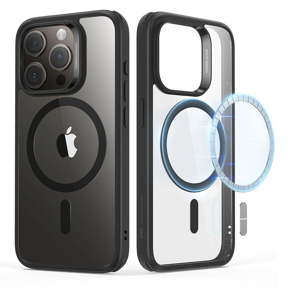 Wholesale ESR Classic Hybrid HaloLock Magsafe Apple iPhone 15 Pro Max clear/black - ESR695 - {ean13} - Hurt