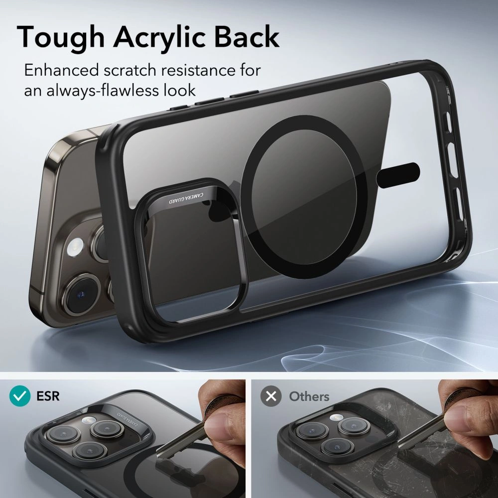 Hurtownia GSM - Case ESR Classic Hybrid HaloLock Magsafe Apple iPhone 15 Pro Max klar/schwarz - ESR695 - {ean13} - Hurt