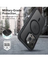 Wholesale ESR Classic Hybrid HaloLock Magsafe Apple iPhone 15 Pro Max frosted black - ESR696 - {ean13} - Hurt