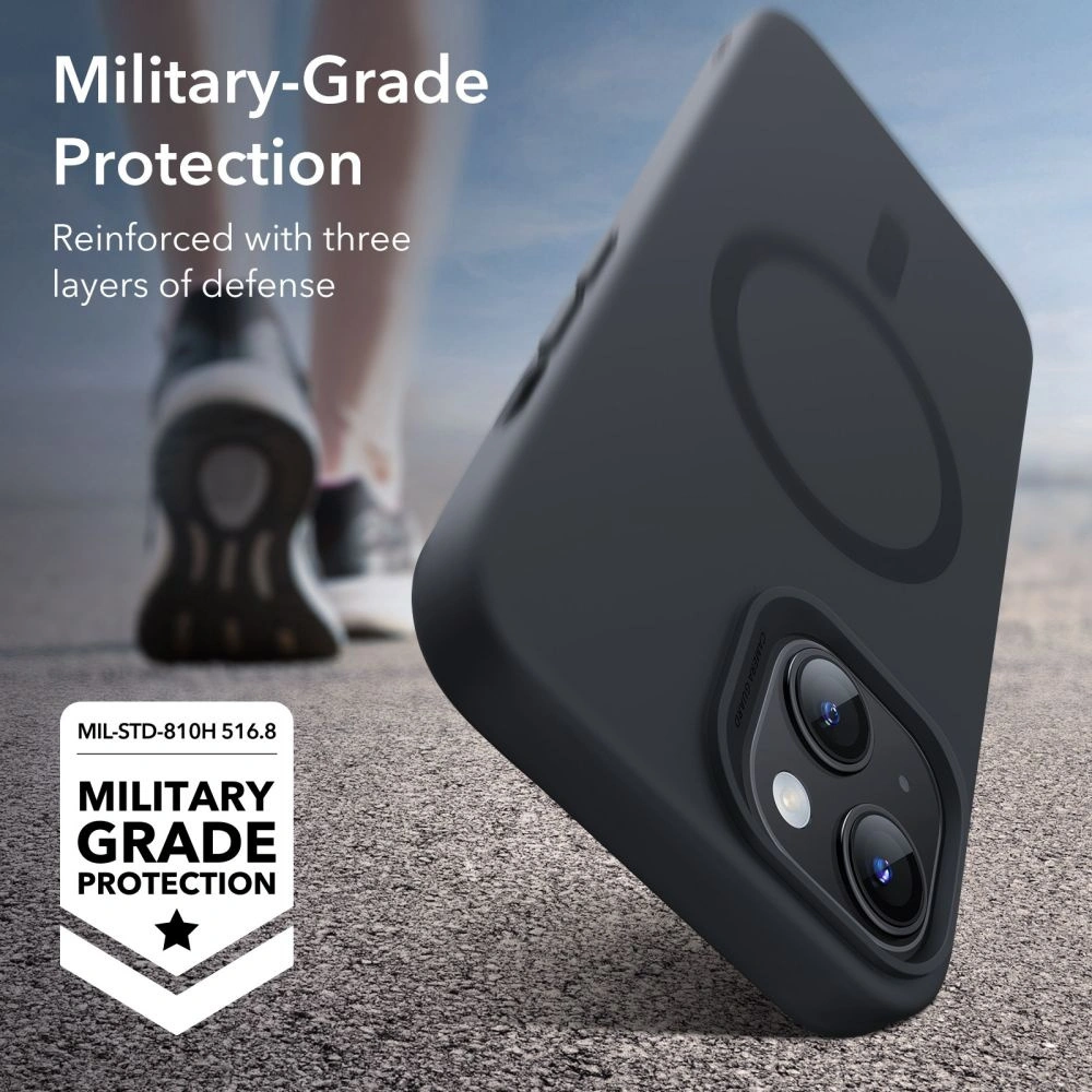 Hurtownia GSM - Case ESR Cloud Halolock Magsafe Apple iPhone 15 schwarz - ESR697 - {ean13} - Hurt