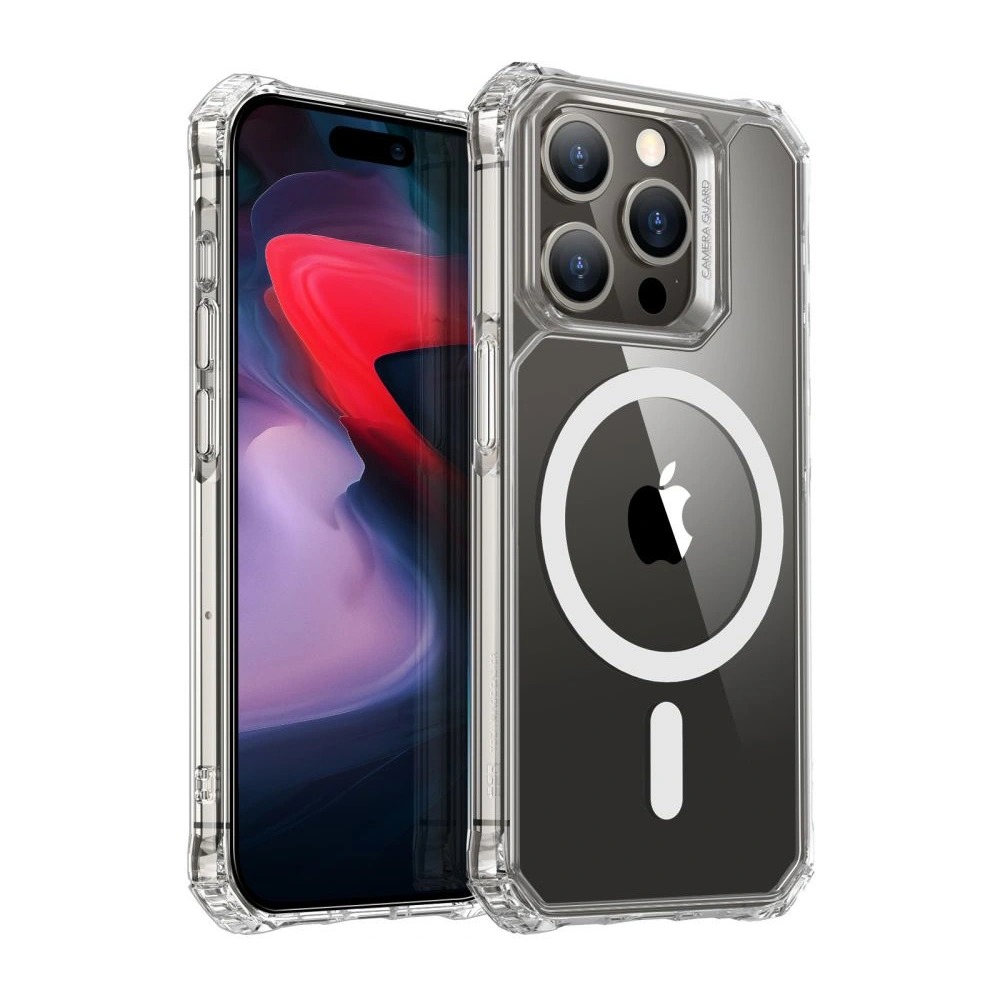 Hurtownia GSM - Case ESR Air Armor Halolock MagSafe Apple iPhone 15 Pro Clear - ESR703 - {ean13} - Hurt