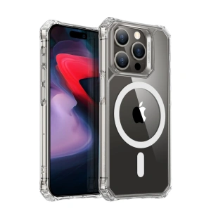 Wholesale ESR Air Armor Halolock MagSafe Apple iPhone 15 Pro Max Clear - ESR705 - {ean13} - Hurt