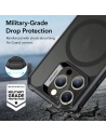Hurtownia GSM - Etui ESR Air Armor Halolock MagSafe Apple iPhone 15 Pro Max Frosted Black - ESR706 - {ean13} - Hurt