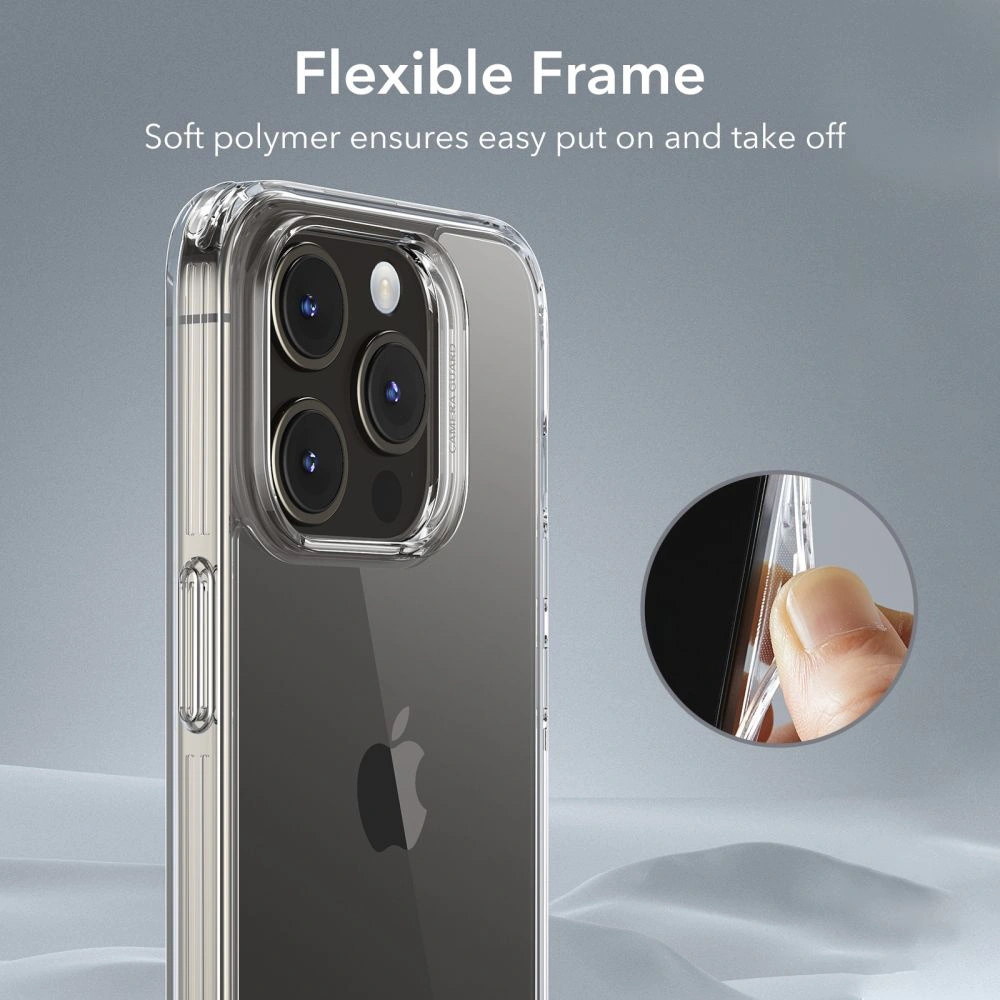 Wholesale ESR Ice Shield Apple iPhone 15 Pro Max Clear - ESR711 - {ean13} - Hurt