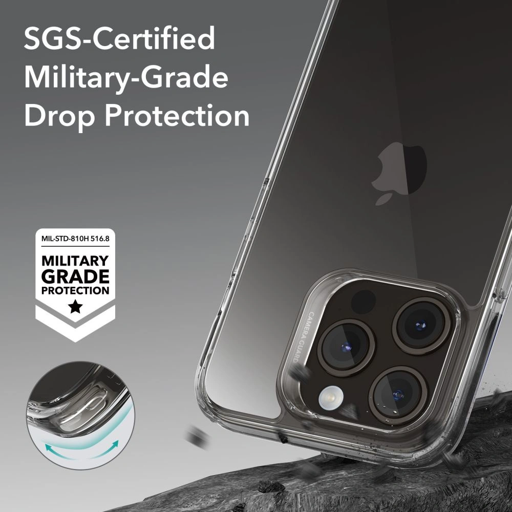 Wholesale ESR Ice Shield Apple iPhone 15 Pro Max Clear - ESR711 - {ean13} - Hurt