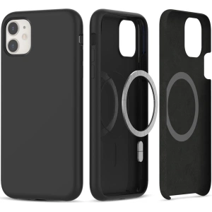 Etui Tech-Protect Silicone MagSafe Apple iPhone 11 Black