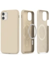 Etui Tech-Protect Silicone MagSafe Apple iPhone 11 Béžová