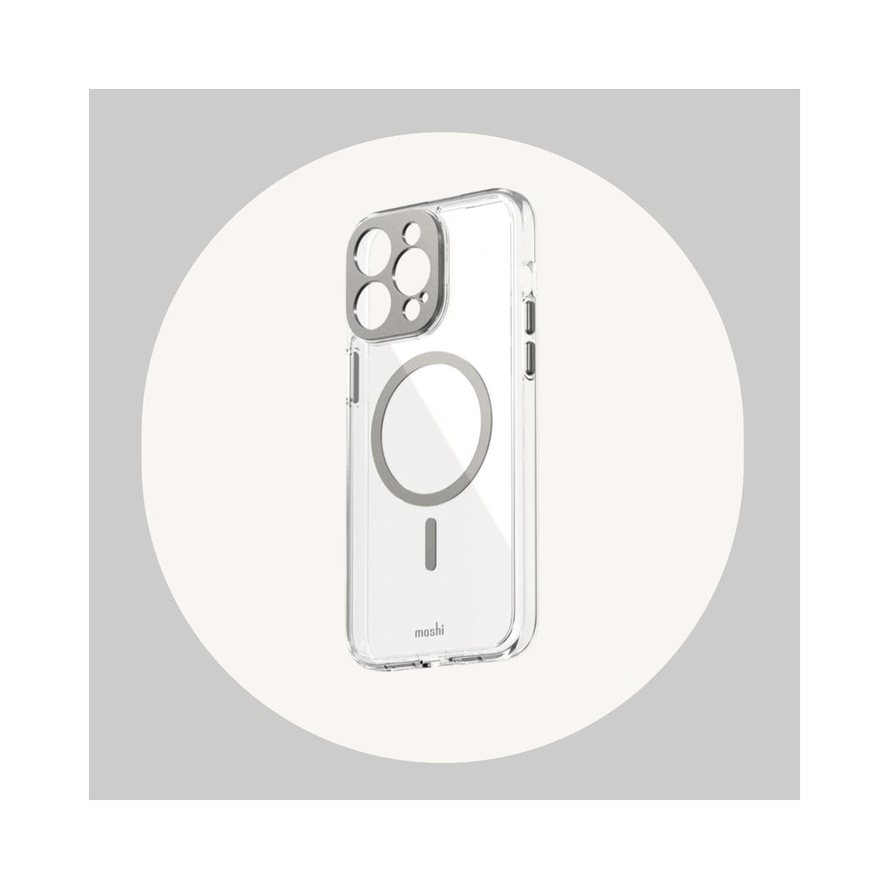 Hurtownia GSM - Case Moshi iGlaze MagSafe Apple iPhone 15 (Luna Silber) - MOSH300 - {ean13} - Hurt