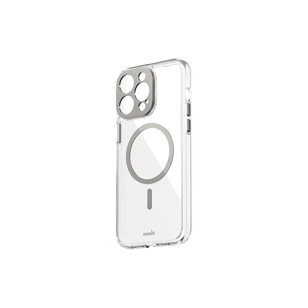 Hurtownia GSM - Etui Moshi iGlaze MagSafe Apple iPhone 15 Plus / 14 Plus (Luna Silver) - MOSH302 - {ean13} - Hurt