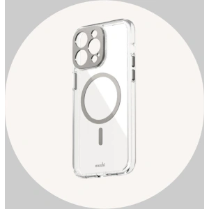 Wholesale Moshi iGlaze MagSafe Apple iPhone 15 Plus / 14 Plus (Luna Silver) - MOSH302 - {ean13} - Hurt