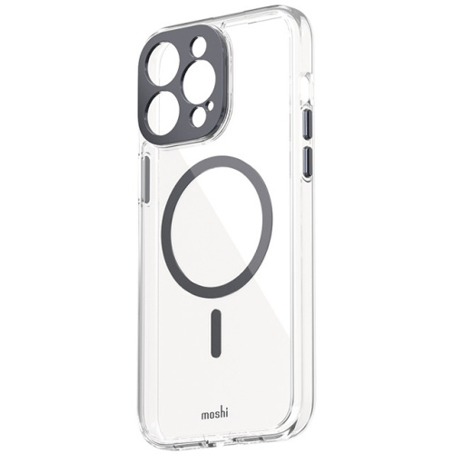 Moshi Distributor - 4711064646962 - MOSH305 - Moshi iGlaze MagSafe Apple iPhone 15 Pro (Meteorite Gray) - B2B homescreen