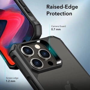 Hurtownia GSM - Etui ESR Air Armor Apple iPhone 15 Pro Negru Înghețat - ESR715 - {ean13} - Hurt