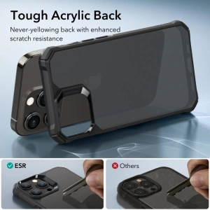 Hurtownia GSM - Etui ESR Air Armor Apple iPhone 15 Pro Negru Înghețat - ESR715 - {ean13} - Hurt