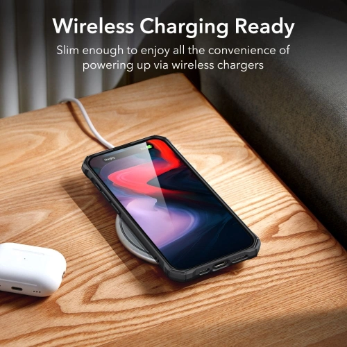 Etui ESR Air Armor Apple iPhone 15 Pro Frosted Black