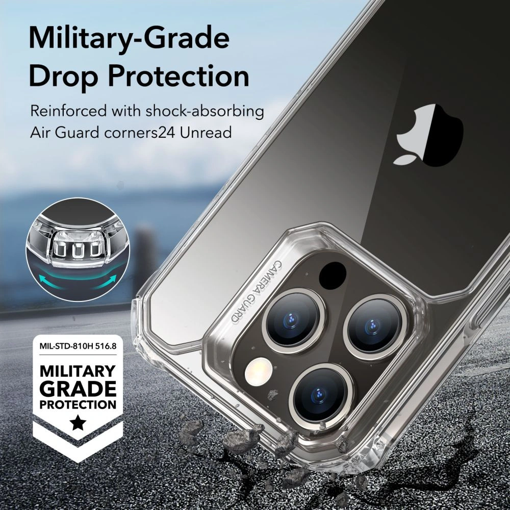 Hurtownia GSM - Etui ESR Air Armor Apple iPhone 15 Pro Max Clear - ESR716 - {ean13} - Hurt