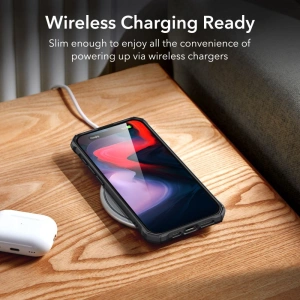 Hurtownia GSM - Etui ESR Air Armor Apple iPhone 15 Pro Max Mražená Černá - ESR717 - {ean13} - Hurt