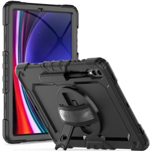 Hurtownia GSM - Etui Tech-Protect Solid360 Samsung Galaxy Tab S9+ Plus 12.4 Černé - THP2258 - {ean13} - Hurt