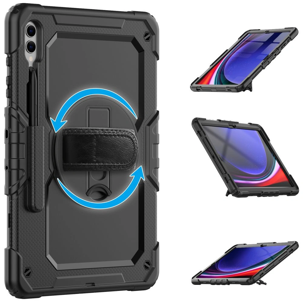 Hurtownia GSM - Etui Tech-Protect Solid360 Samsung Galaxy Tab S9+ Plus 12.4 Černé - THP2258 - {ean13} - Hurt