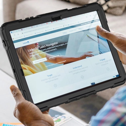 Etui Tech-Protect Solid360 Samsung Galaxy Tab S9+ Plus / S10+ Plus 12.4 Black