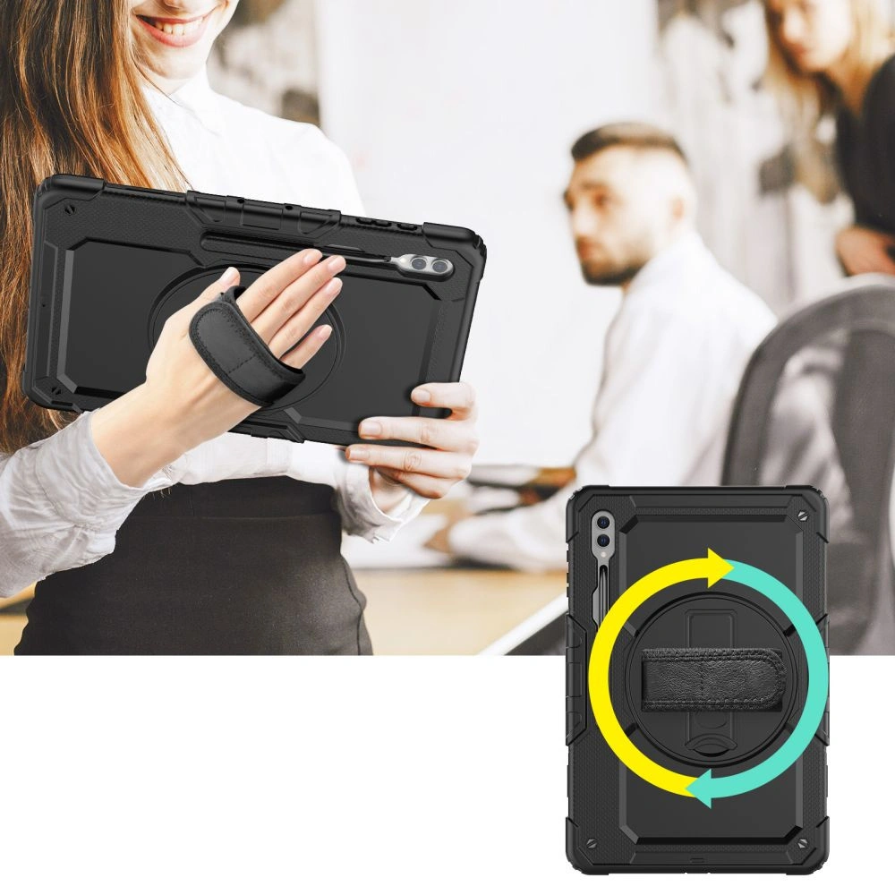 Hurtownia GSM - Etui Tech-Protect Solid360 Samsung Galaxy Tab S8 Ultra/S9 Ultra 14.6 Černá - THP2259 - {ean13} - Hurt