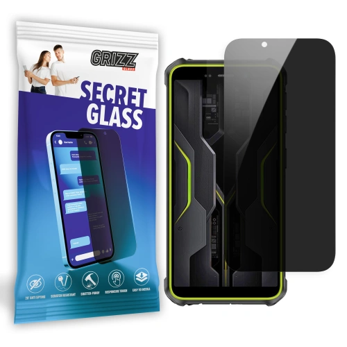Matowe szkło prywatyzujące GrizzGlass SecretGlass do Ulefone Armor X12 Pro