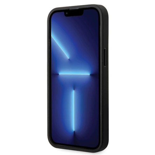 Etui BMW BMHCP14L22RFGK Apple iPhone 14 Pro Leather Diamond Pattern czarny/black