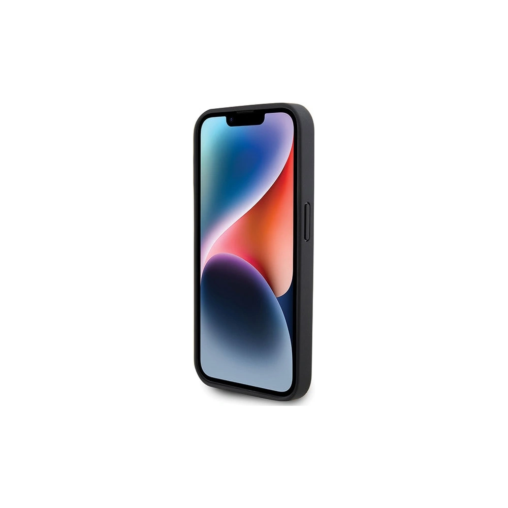 Hurtownia GSM - Etui BMW BMHCP15LSLLBK Apple iPhone 15 Pro bőr forró bélyegzés fekete/black - BMW499 - {ean13} - Hurt