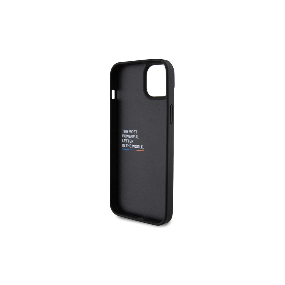 Hurtownia GSM - Case BMW BMHCP15M22NBCK Apple iPhone 15 Plus / 14 Plus Leder Carbon schwarz/black - BMW500 - {ean13} - Hurt