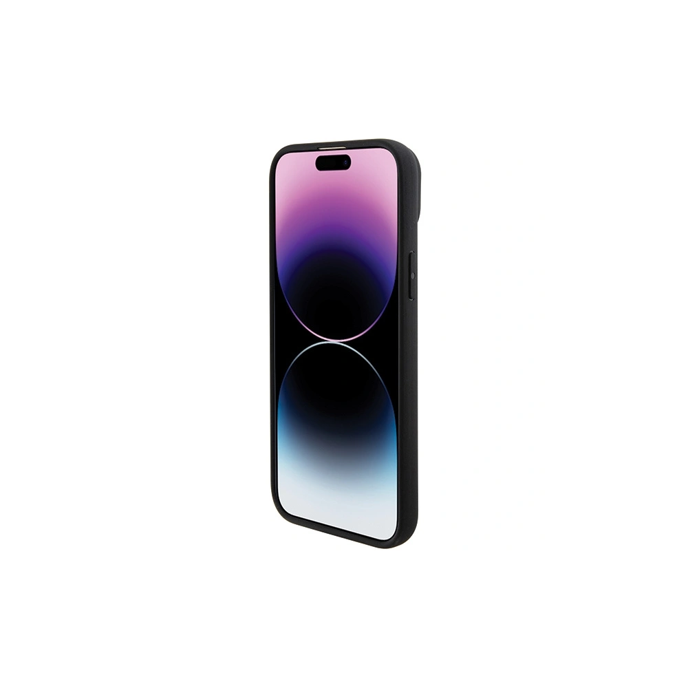 Hurtownia GSM - Etui BMW BMHCP15MSLLBK Apple iPhone 15 Plus / 14 Plus bőrszíj forró bélyegzés fekete/black - BMW501 - {ean13} - Hurt