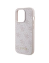 Hurtownia GSM - Etui Guess GUHCP15LG4GFPI Apple iPhone 15 Pro hard case 4G Metal Gold Logo różowy/pink - GUE2807 - {ean13} - Hurt