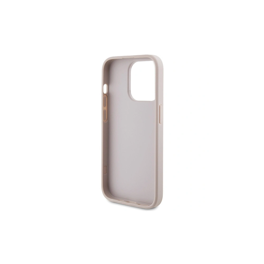 Hurtownia GSM - Etui Guess GUHCP15LG4GFPI Apple iPhone 15 Pro kemény tok 4G Fém Arany Logo rózsaszín/pink - GUE2807 - {ean13} - Hurt