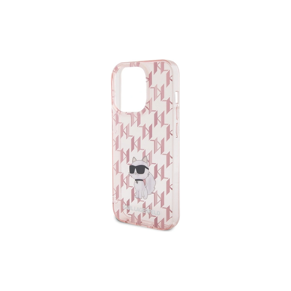 Hurtownia GSM - Case Karl Lagerfeld KLHCP15LHNCMKLP Apple iPhone 15 Pro Hardcase Monogram Choupette rosa/pink - KLD1647 - {ean13} - Hurt