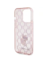 Wholesale Karl Lagerfeld KLHCP15LHNCMKLP Apple iPhone 15 Pro hardcase Monogram Choupette pink - KLD1647 - {ean13} - Hurt