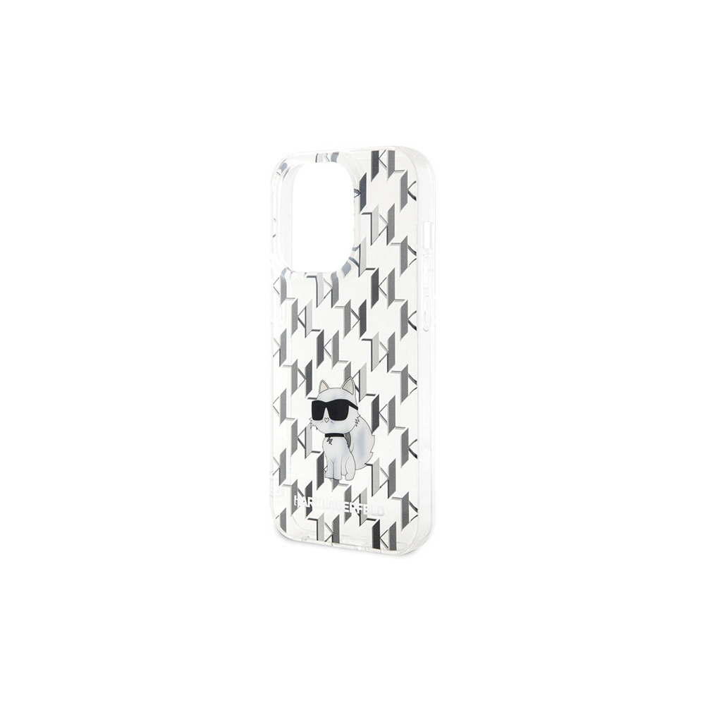 Wholesale Karl Lagerfeld KLHCP15LHNCMKLT Apple iPhone 15 Pro hardcase Monogram Choupette transparent - KLD1648 - {ean13} - Hurt