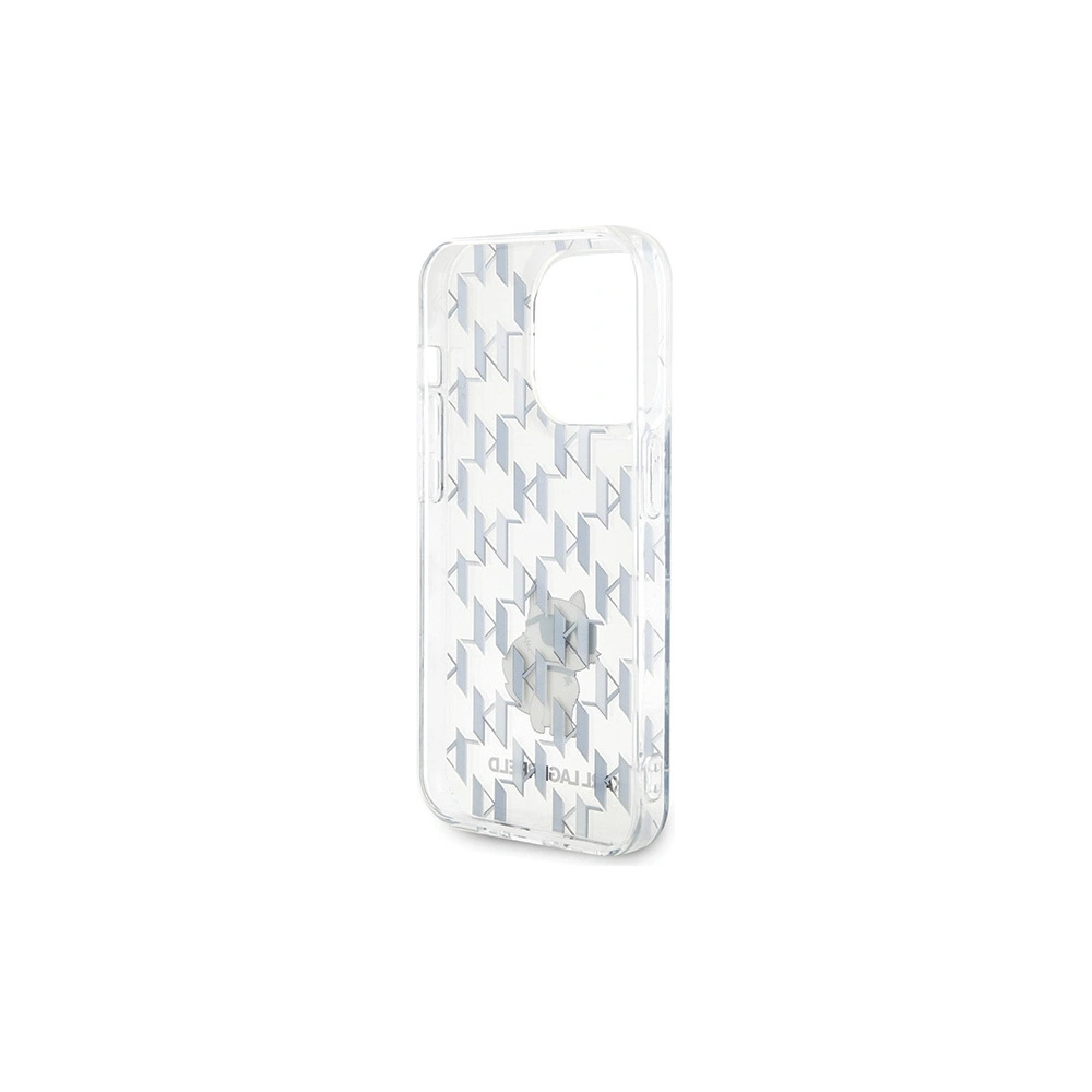 Wholesale Karl Lagerfeld KLHCP15LHNCMKLT Apple iPhone 15 Pro hardcase Monogram Choupette transparent - KLD1648 - {ean13} - Hurt