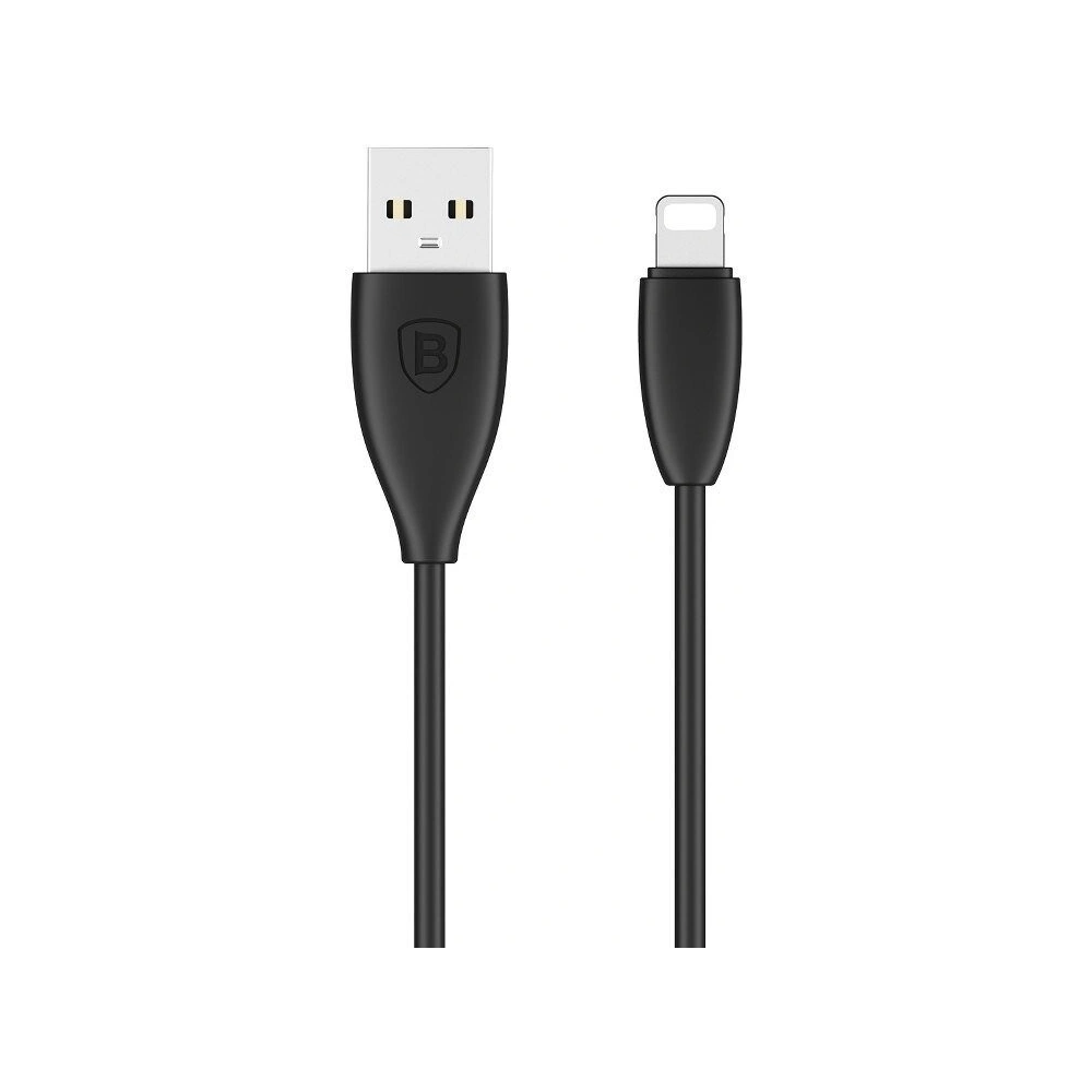Wholesale Baseus Small Pretty Waist USB-A to Lightning Cable 2A 1.2m Black - BSU279BLK - {ean13} - Hurt