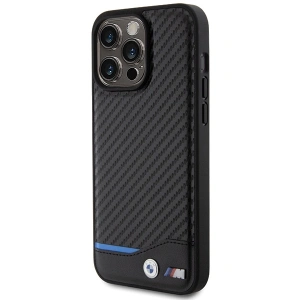 Hurtownia GSM - Case BMW BMHCP15X22NBCK Apple iPhone 15 Pro Max Leder Carbon schwarz/black - BMW504 - {ean13} - Hurt