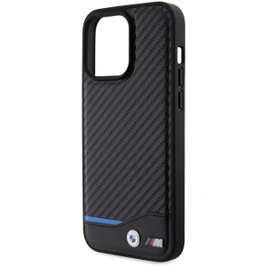 Hurtownia GSM - Etui BMW BMHCP15X22NBCK Apple iPhone 15 Pro Max bőr karbon fekete/black - BMW504 - {ean13} - Hurt