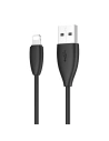 Wholesale Baseus Small Pretty Waist USB-A to Lightning Cable 2A 1.2m Black - BSU279BLK - {ean13} - Hurt