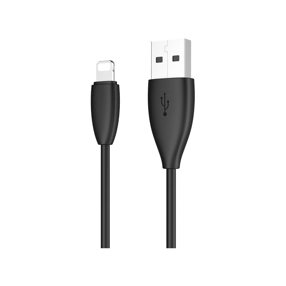 Wholesale Baseus Small Pretty Waist USB-A to Lightning Cable 2A 1.2m Black - BSU279BLK - {ean13} - Hurt