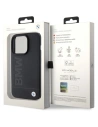 Hurtownia GSM - Case BMW BMHCP15XSLLBK Apple iPhone 15 Pro Max Leder Heißprägung schwarz/black - BMW505 - {ean13} - Hurt